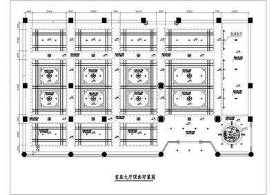 森林花院(四層豪華别墅)室内外裝飾改造工(gōng)程設計(jì)cad全套施工(gōng)圖(标注詳細)